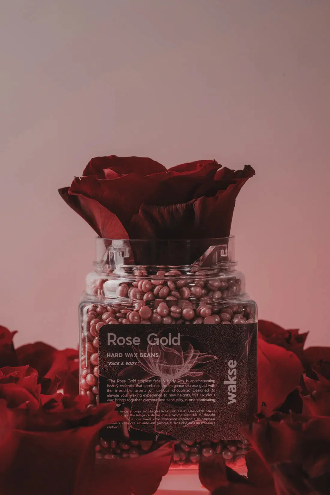 Hard Wax Beans Rose Gold Small - Image 2